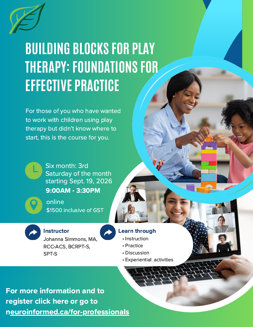 A girl and caregiver smile while building blocks.